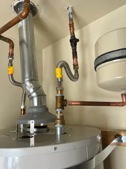 Water heater installation and plumbing repair in Folsom